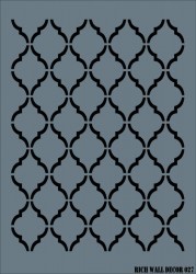 Rich WALL DECOR Stencıl 027 50x70 cm - 2