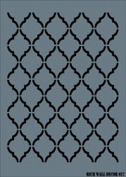 Rich WALL DECOR Stencıl 027 50x70 cm - 2