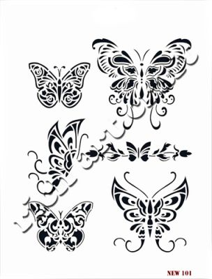 Rich XL Stencil New101 24X33 - 1