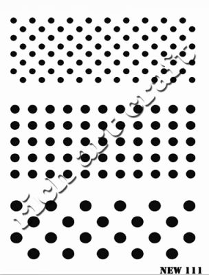 Rich XL Stencil New111 24X33 - 1