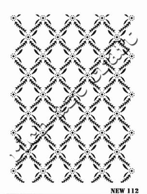 Rich XL Stencil New112 24X33 - 1