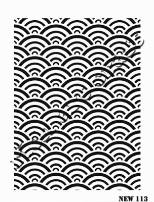 Rich XL Stencil New113 24X33 - 1