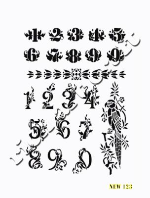 Rich XL Stencil New123 24X33 - 1