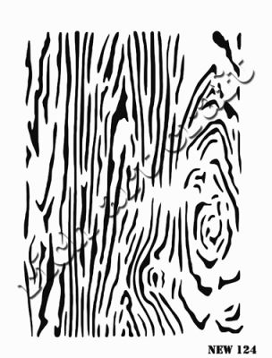 Rich XL Stencil New124 24X33 - 1