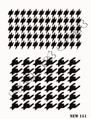 Rich XL Stencil New151 24X33 - 1