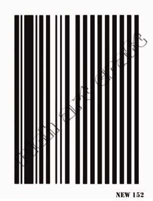 Rich XL Stencil New152 24X33 - 1