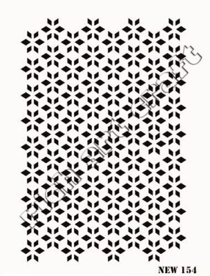 Rich XL Stencil New154 24X33 - 1