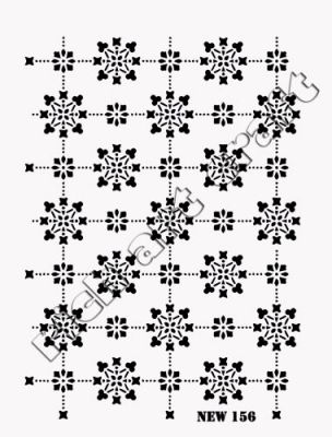 Rich XL Stencil New156 24X33 - 1