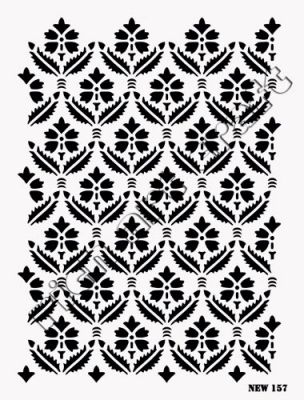 Rich XL Stencil New157 24X33 - 1