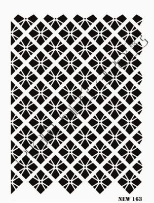 Rich XL Stencil New163 24X33 - 1