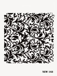 Rich XL Stencil New168 24X33 - 3