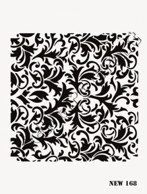Rich XL Stencil New168 24X33 - 1