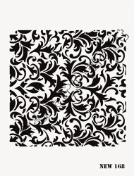 Rich XL Stencil New168 24X33 - 2