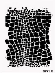 Rich XL Stencil New171 24X33 - 3