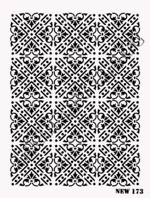 Rich XL Stencil New173 24X33 - 1
