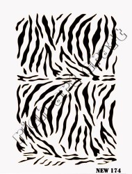 Rich XL Stencil New174 24X33 - 2