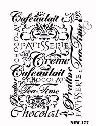 Rich XL Stencil New177 24X33 - 2