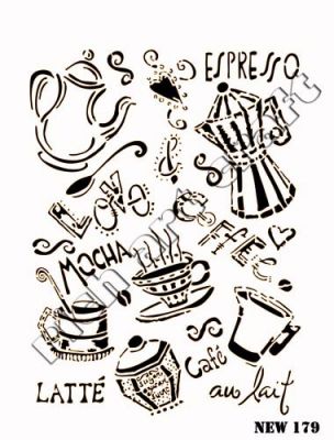 Rich XL Stencil New179 24X33 - 1