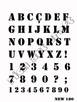 Rich XL Stencil New180 24X33 - 1