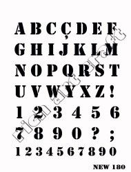 Rich XL Stencil New180 24X33 - 2