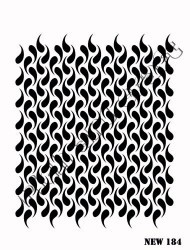 Rich XL Stencil New184 24X33 - 2