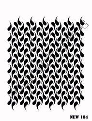 Rich XL Stencil New184 24X33 - 2