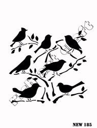 Rich XL Stencil New185 24X33 - 2