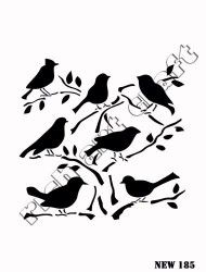 Rich XL Stencil New185 24X33 - 2