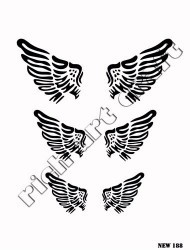 Rich XL Stencil New188 24X33 - 2