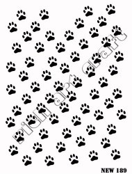 Rich XL Stencil New189 24X33 - 3