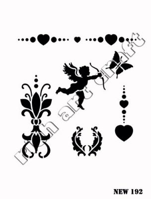 Rich XL Stencil New192 24X33 - 1