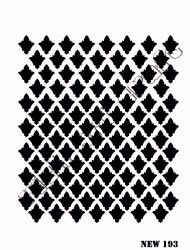 Rich XL Stencil New193 24X33 - 2