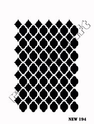 Rich XL Stencil New194 24X33 - 3
