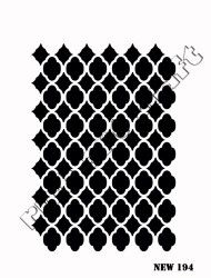 Rich XL Stencil New194 24X33 - 3
