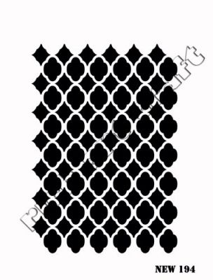 Rich XL Stencil New194 24X33 - 1