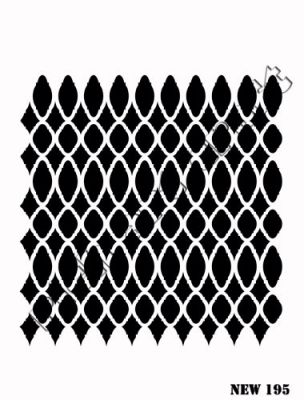 Rich XL Stencil New195 24X33 - 1