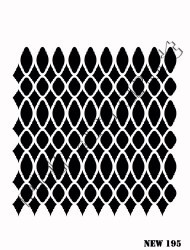 Rich XL Stencil New195 24X33 - 2