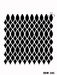 Rich XL Stencil New195 24X33 - 2