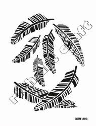 Rich XL Stencil New203 24X33 - 3