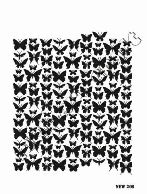 Rich XL Stencil New206 24X33 - 1