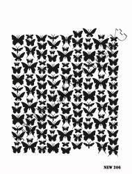 Rich XL Stencil New206 24X33 - 2