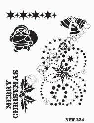 Rich XL Stencil New224 24X33 - 3
