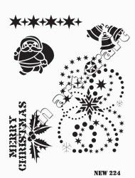 Rich XL Stencil New224 24X33 - 3
