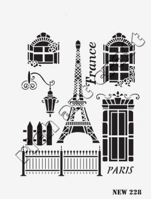Rich XL Stencil New228 24X33 - 1