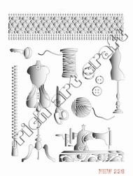 Rich XL Stencil New229 24X33 - 3