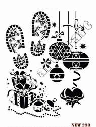 Rich XL Stencil New230 24X33 - 2