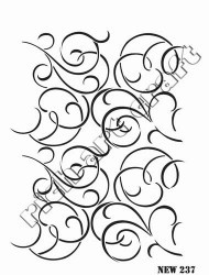 Rich XL Stencil New237 24X33 - 2