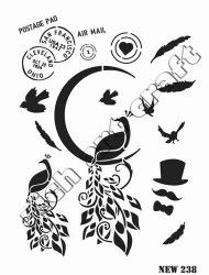 Rich XL Stencil New238 24X33 - 2