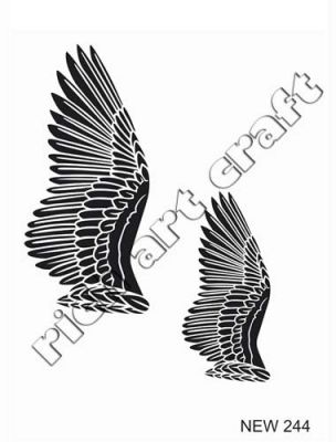 Rich XL Stencil New244 24X33 - 1