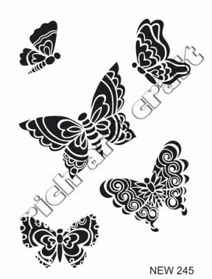 Rich XL Stencil New245 24X33 - 1